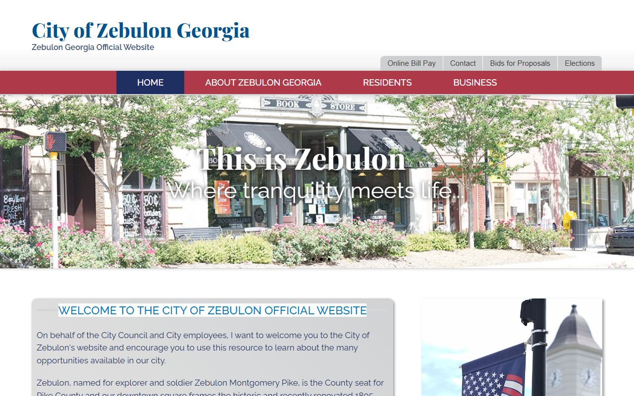 Pike County traffic court records City of Zebulon municipal source